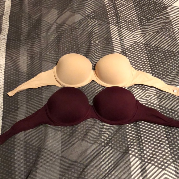 PINK Victoria's Secret Other - 💫DELETING 8.17💫Two VS pink strapless bras